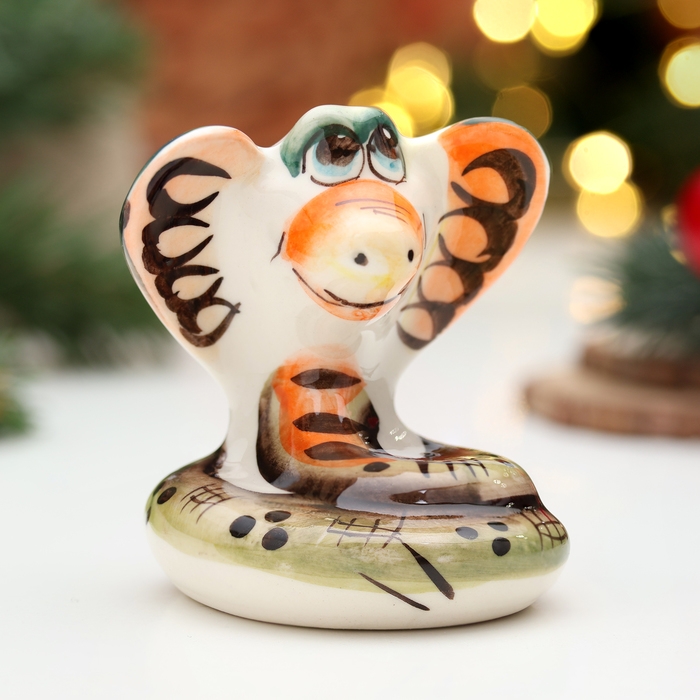 Сувенир Сувенир "Змей Серафим ", гжель, цвет, 7,5 см