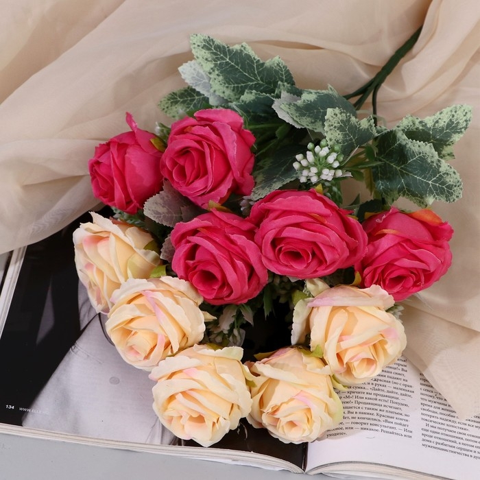 Букет Букет "Роза Ловэль" 5х27 см, микс