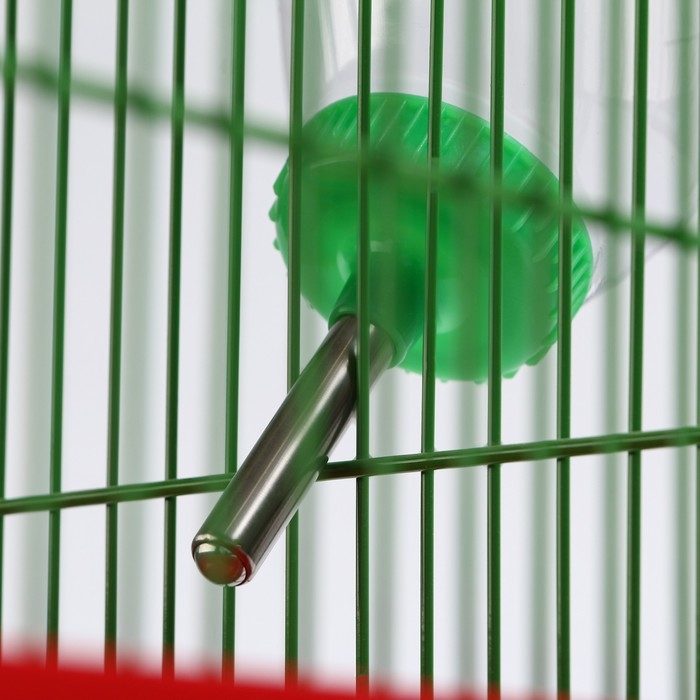 Поилка для грызунов, 500 мл, 20,5 х 5 см, зелёная Поилка для грызунов, 500 мл, 20,5 х 5 см, зелёная