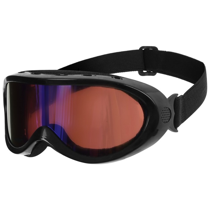 Маска горнолыжная ONLYTOP, цвет чёрный Маска горнолыжная ONLYTOP, цвет чёрный