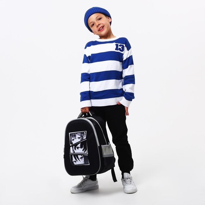 Рюкзак каркасный школьный Calligrata  Рюкзак каркасный школьный Calligrata "Аниме стиль", 39 х 30 х 14 см