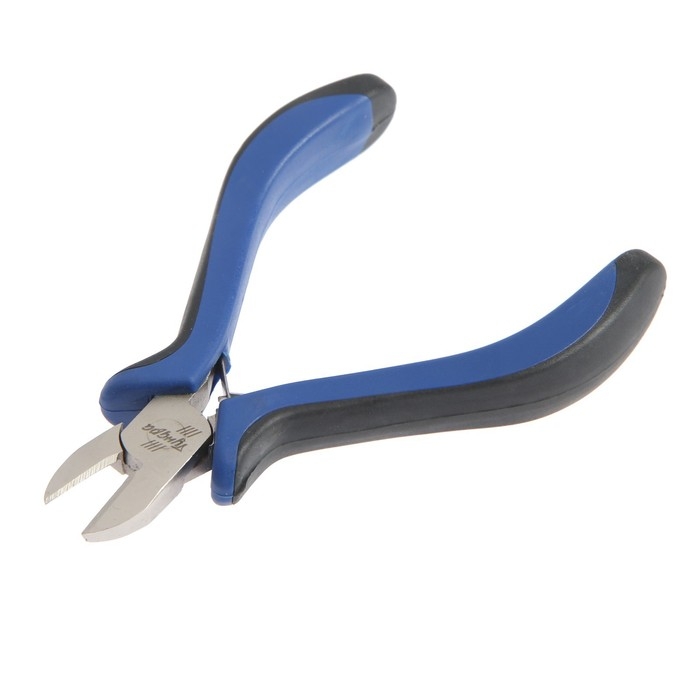 Бокорезы ТУНДРА mini, никелированные, двухкомпонентные рукоятки, 110 мм Бокорезы ТУНДРА mini, никелированные, двухкомпонентные рукоятки, 110 мм