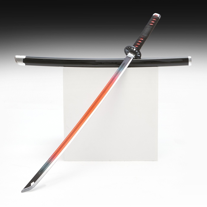 Сувенирное оружие Сувенирное оружие "Катана Танзи", 101 см, клинок 73 см/7 мм , деревянная