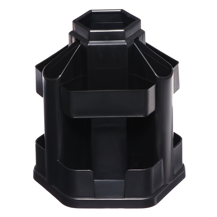 Набор настольный Dolce Office, 17 предметов, вращающийся, чёрный