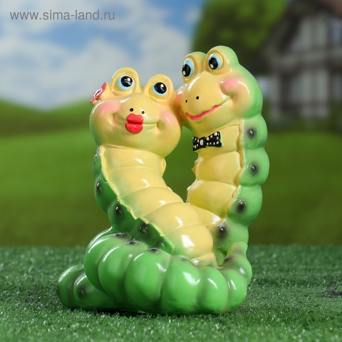 Садовая фигура Садовая фигура "Гусеницы" 21х16х15см