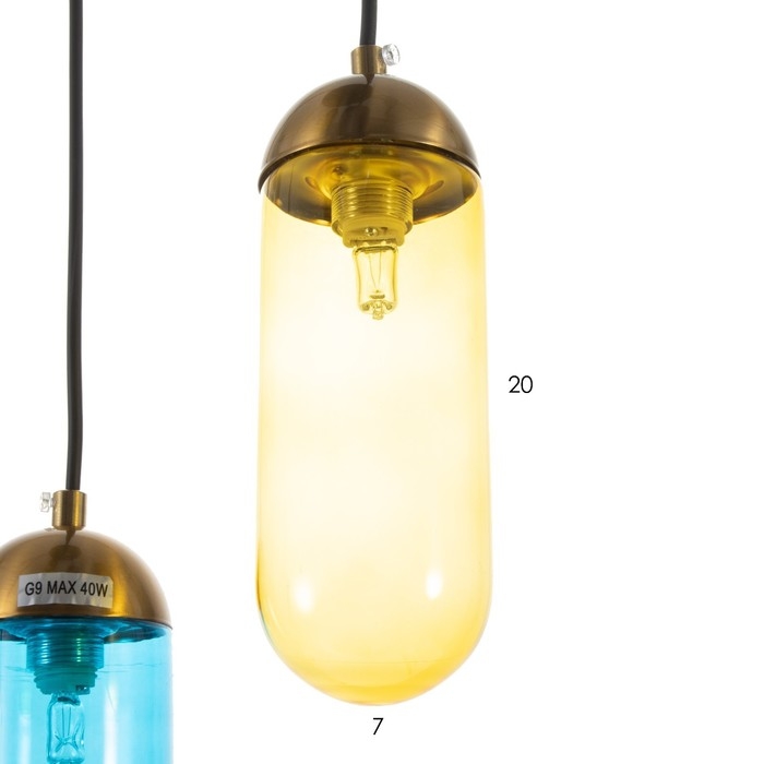 Светильник BayerLux Светильник BayerLux "Олви" 5хG9 40Вт 28х28х110 см