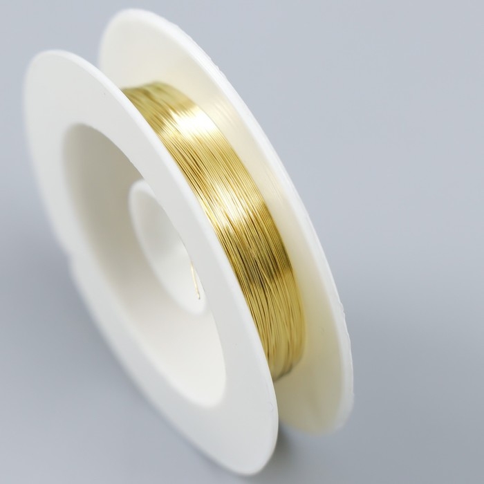 Проволока для творчества  Проволока для творчества "Astra" 0,2 мм, 10 м, золото