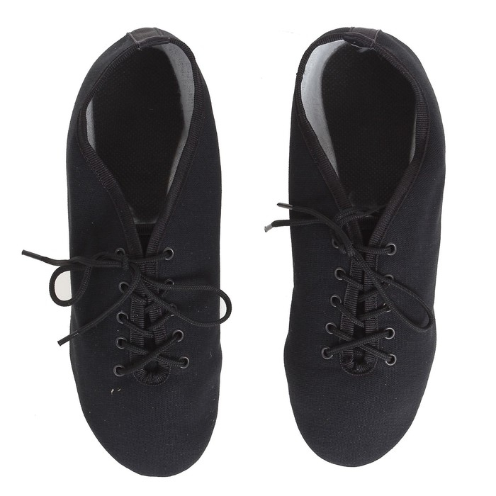 Джазовки тканевые, длина по стельке 20 см, цвет чёрный Джазовки тканевые, длина по стельке 20 см, цвет чёрный