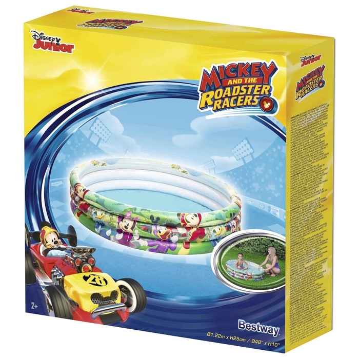 Бассейн надувной «Микки Маус», 122 х 25 см, от 2 лет, 91007 Bestway Бассейн надувной «Микки Маус», 122 х 25 см, от 2 лет, 91007 Bestway