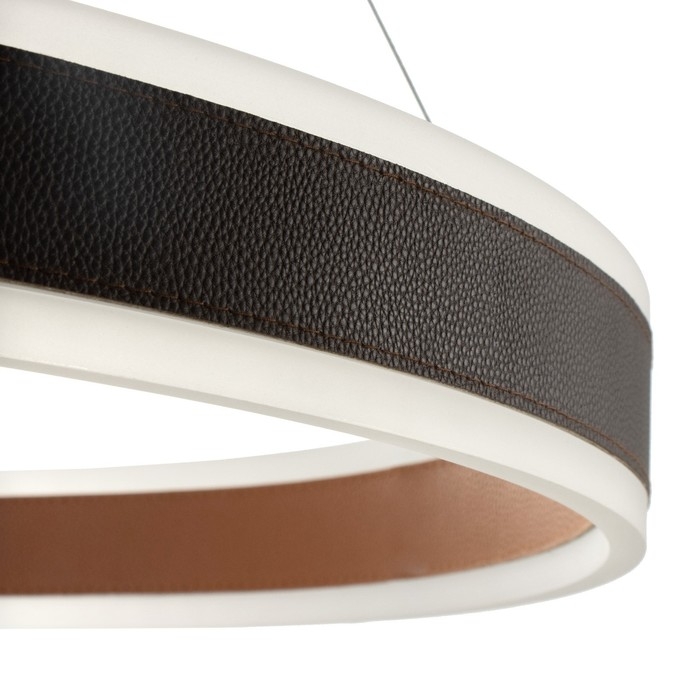 Люстра с ПДУ Люстра с ПДУ "Синтура" LED 100Вт 3000-6000К оранжевый 80х80х7-157см BayerLux