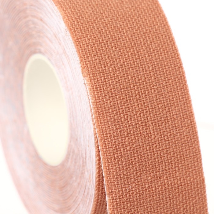 Кинезио - тейп, 2,5 см × 5 м, цвет бежевый Кинезио - тейп, 2,5 см × 5 м, цвет бежевый