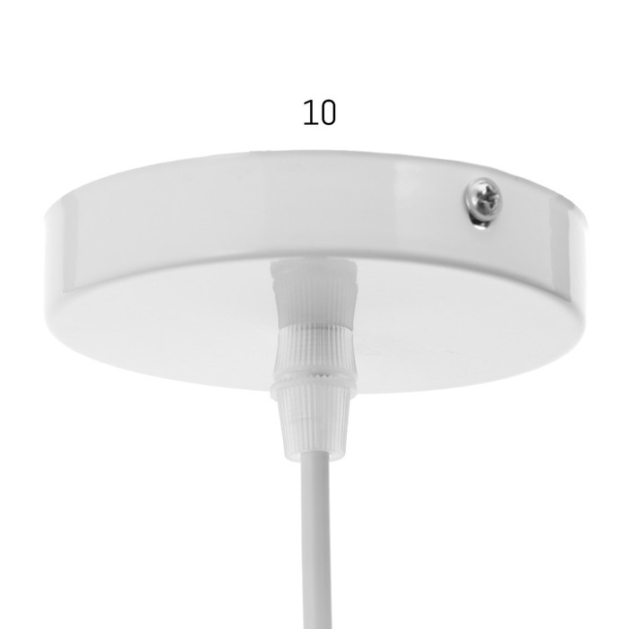 Светильник BayerLux 1658/1WT E27 40Вт белый 26х26х30-130 см