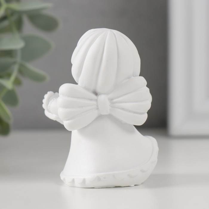 Сувенир полистоун Сувенир полистоун "Малыш-ангелочек с музыкальным инструментом" МИКС 4х5х6,4 см