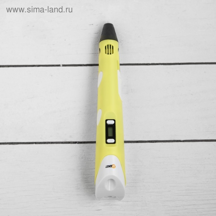 3D ручка 3Dali Plus (KIT FB0021Y), ABS и PLA, желтая (+ трафарет и пластик) 3D ручка 3Dali Plus (KIT FB0021Y), ABS и PLA, желтая (+ трафарет и пластик)