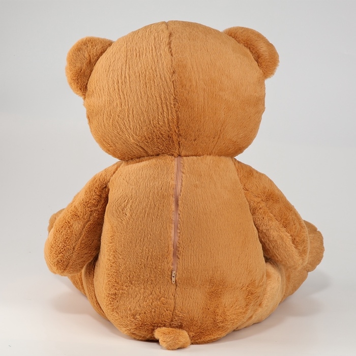 Мягкая игрушка «Медведь», с красным бантиком, 70 см, цвет коричневый Мягкая игрушка «Медведь», с красным бантиком, 70 см, цвет коричневый