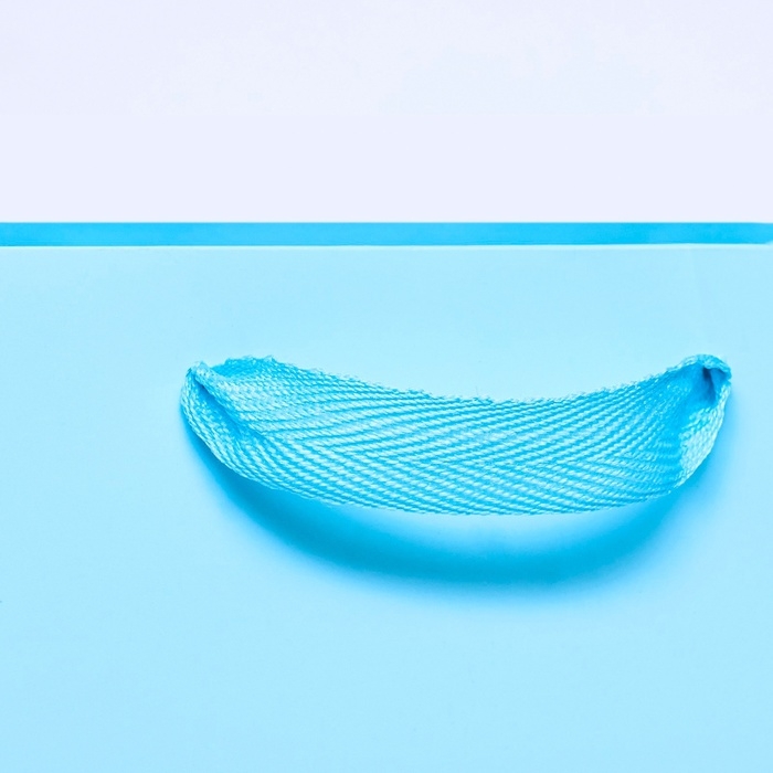 Пакет под торт, голубой, 20 х 20 х 20 см