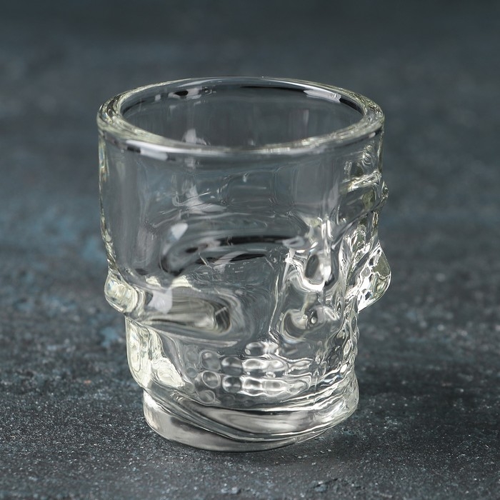 Стопка стеклянная «Череп. Хэллоуин», 50 мл Стопка стеклянная «Череп. Хэллоуин», 50 мл