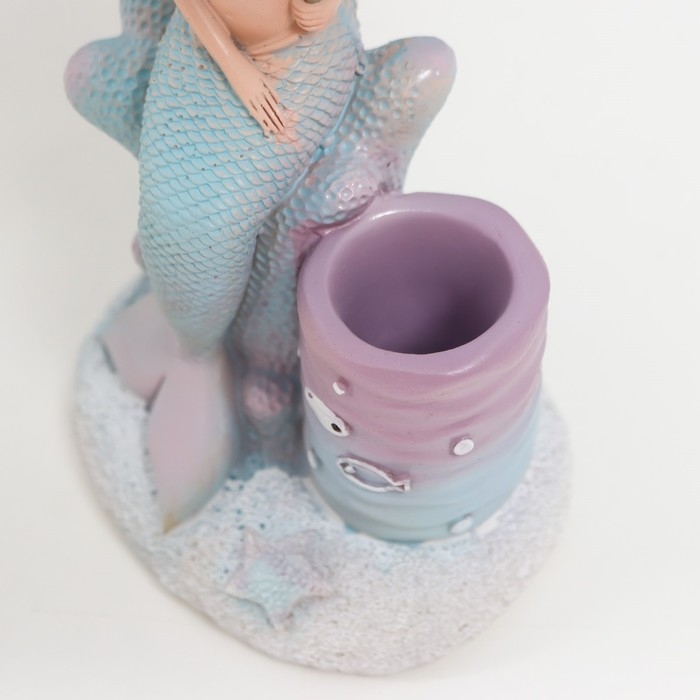 Сувенир полистоун подставка  Сувенир полистоун подставка "Русалочка под зонтом" МИКС 20х10х10 см