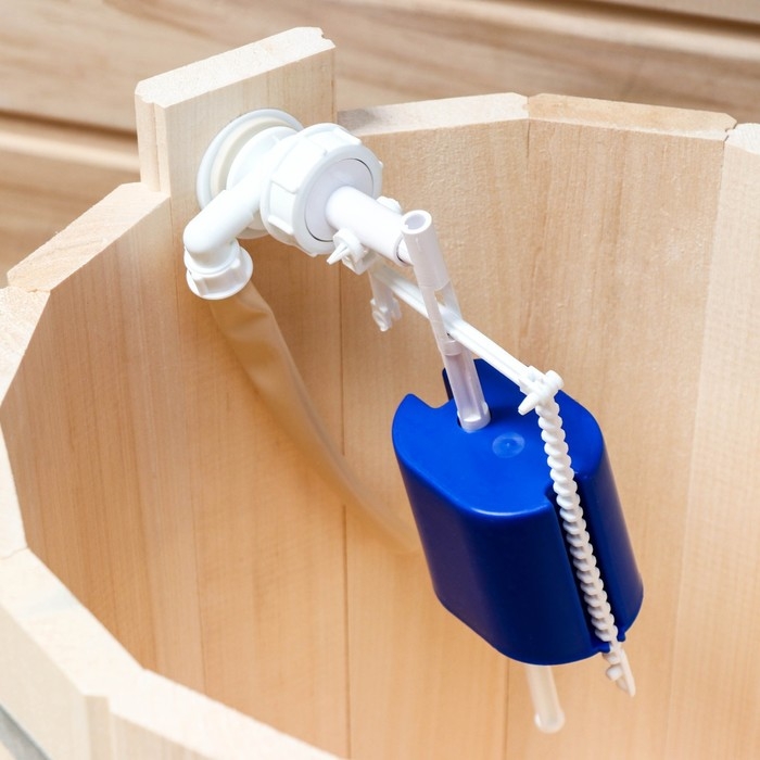 Обливное устройство из липы, 15 л, с переливным устройством Обливное устройство из липы, 15 л, с переливным устройством