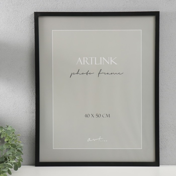 Фоторамка МДФ Фоторамка МДФ "Nina" 40x50 см, чёрный