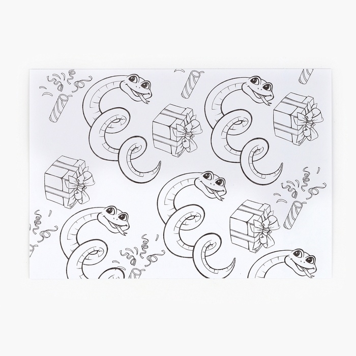 Раскраска антистресс на новый год. Открытки для вдохновения «В ожидании Нового года», А6 Раскраска антистресс на новый год. Открытки для вдохновения «В ожидании Нового года», А6