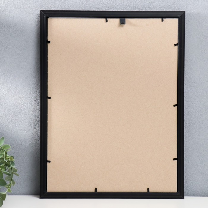 Фоторамка пластик 30х40 см темный орех, МИКС (282) Фоторамка пластик 30х40 см темный орех, МИКС (282)