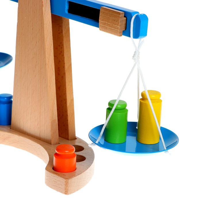 Деревянная игрушка «Весы» Деревянная игрушка «Весы»