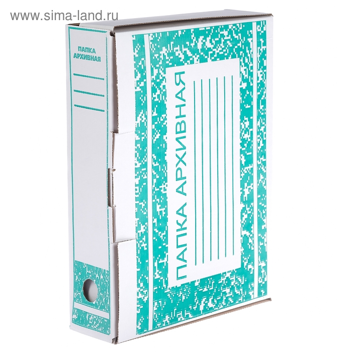 Короб архивный с клапаном А4 Calligrata, 75 мм, микрогофрокартон, до 700 листов, белый Короб архивный с клапаном А4 Calligrata, 75 мм, микрогофрокартон, до 700 листов, белый