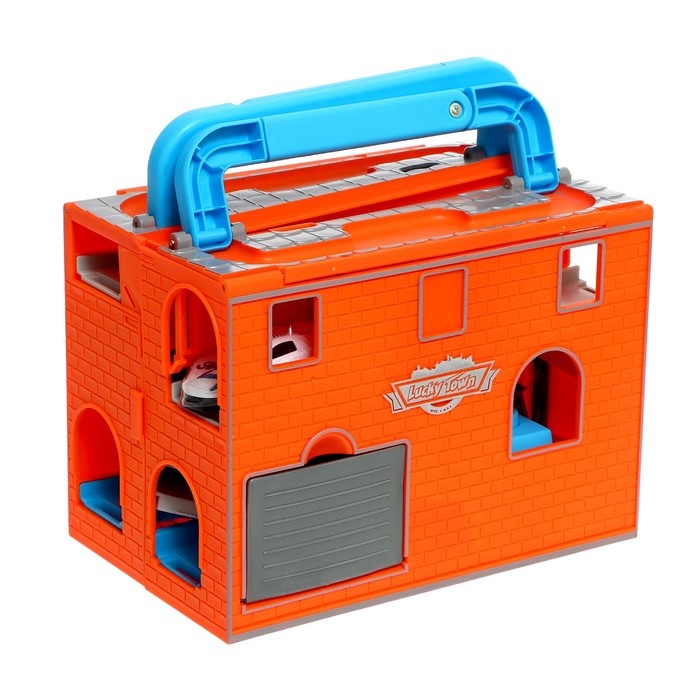 Парковка &laquo;Город&raquo;, в кейсе с металлическими машинками