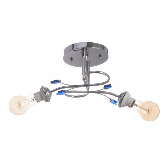 Люстра Люстра "Детта" БП 2х40Вт Е27 Хром МОДЕЛЬ: 2595290