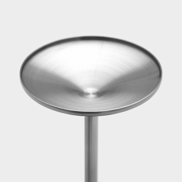 Бокал для вина из нержавеющей стали Magistro, 500 мл, 21&times;9,5 см, цвет серебряный