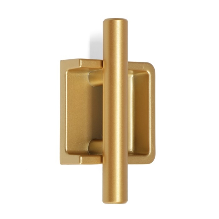 Ручка врезная,  Ручка врезная, "Hidden", мо 32 мм, цвет сатиновое золото