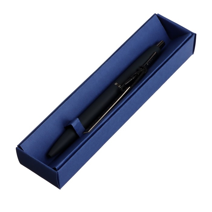 Ручка шариковая автоматическая, 1.0 мм, Bruno Visconti SAN REMO, стержень синий, тёмно-синий металлический корпус, в футляре Ручка шариковая автоматическая, 1.0 мм, Bruno Visconti SAN REMO, стержень синий, тёмно-синий металлический корпус, в футляре