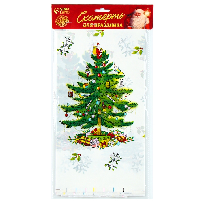 Скатерть &laquo;Ёлка&raquo;, 108х180 см