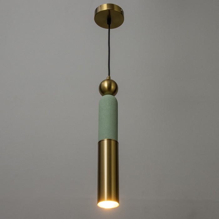 Светильник BayerLux "Леонтия" Е27 40Вт зеленый 6х6х40-140см