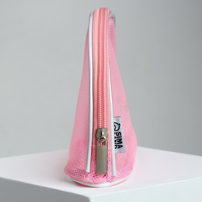 Косметичка-сетка PVC 14 см х 21 см &laquo;MAKEUP BAG&raquo; с каркасом