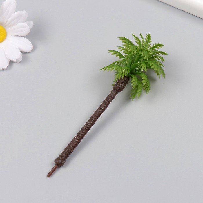 Искусственное растение для творчества пластик Искусственное растение для творчества пластик "Пальма" 11 см