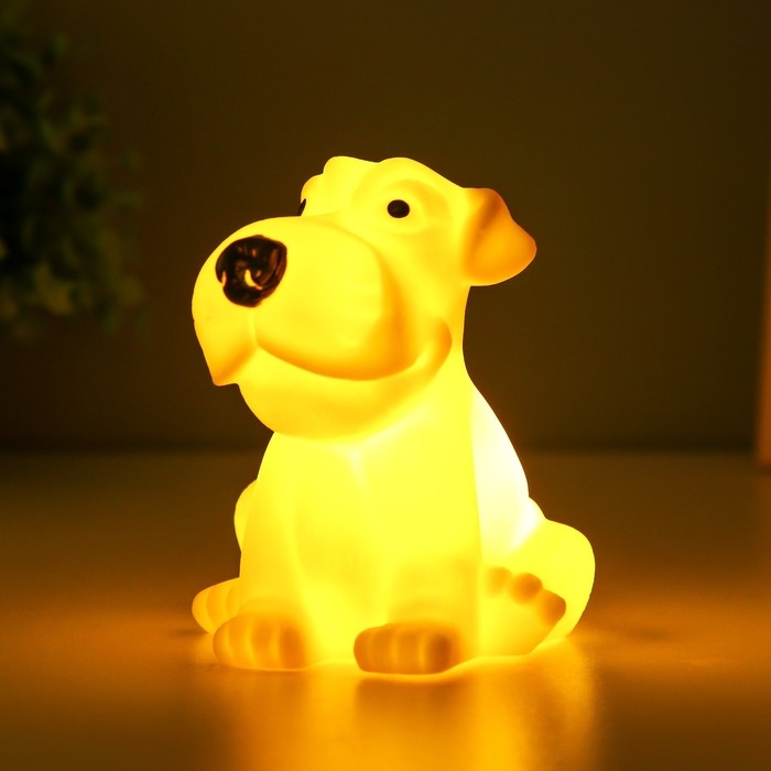 Ночник Ночник "Дружок" LED 1Вт 3хLR44 МИКС 12х9х10см RISALUX