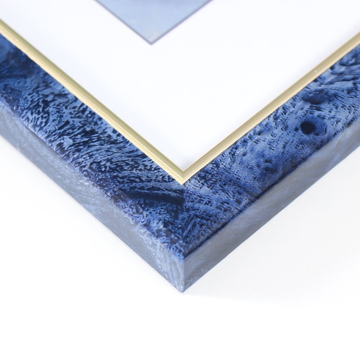 Фоторамка пластик Фоторамка пластик "Офис 8" 15х21 см, бирюза