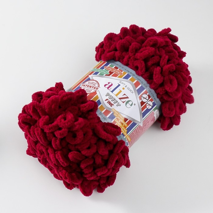 Пряжа "Puffy fine" 100% микрополиэстер 14,5м/100г (107)
