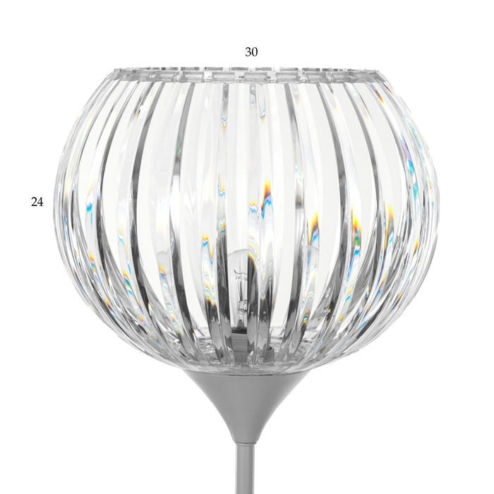 Торшер "Лаура" 1х15Вт Е27 белый 31х31х178см