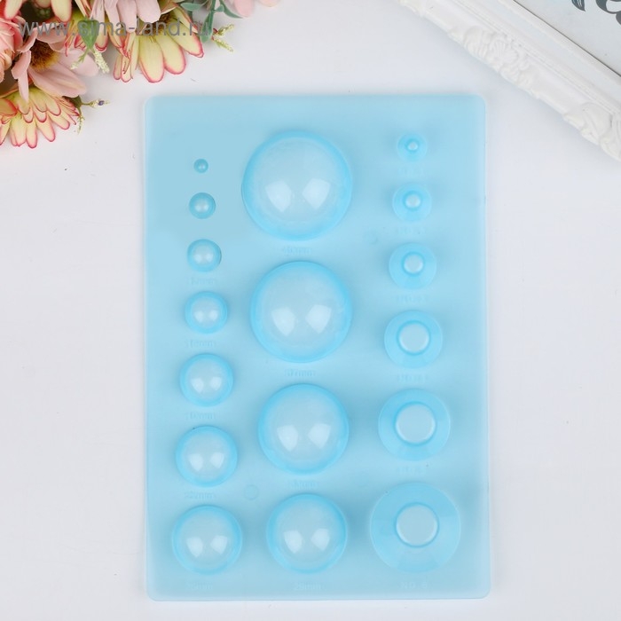 Линейка для квиллинга Линейка для квиллинга "Разные формы" 13х20 см