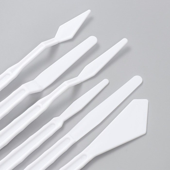 Инструменты для моделирования и придания формы пластик набор 6 шт 10х17 см Инструменты для моделирования и придания формы пластик набор 6 шт 10х17 см