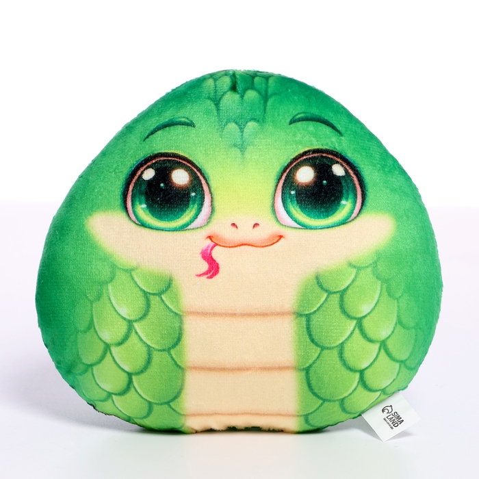 Новый год! Мягкая игрушка «Змея», зеленая Новый год! Мягкая игрушка «Змея», зеленая