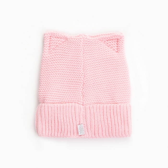 Шапка для девочки, цвет розовый, размер 52-54 Шапка для девочки, цвет розовый, размер 52-54