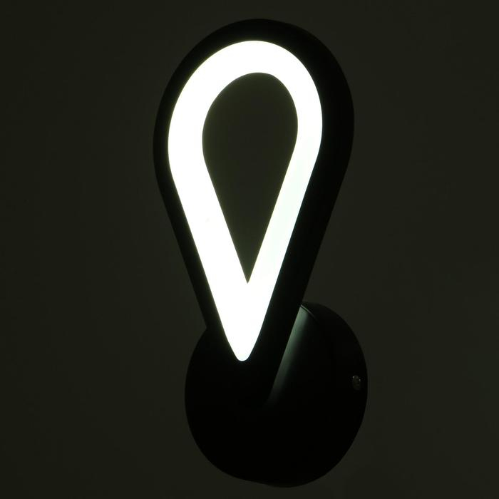 Бра 59126/1BK LED 10Вт 4000К черный 17,5х5х24,5 см