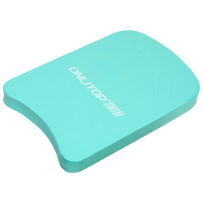 Доска для плавания ONLYTOP, 40х27х4 см, цвета МИКС Доска для плавания ONLYTOP, 40х27х4 см, цвета МИКС