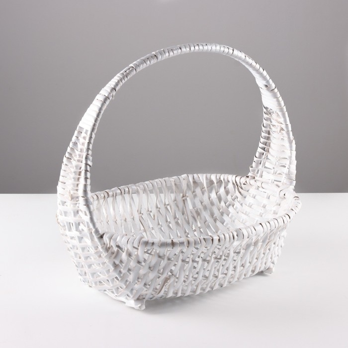 Корзина плетеная, 36х30х14/33 см, лоза Корзина плетеная, 36х30х14/33 см, лоза