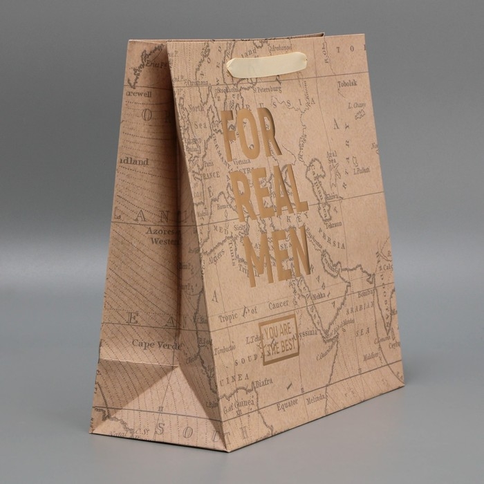 Пакет подарочный крафтовый квадратный, упаковка, «Весь мир твой», 30 х 30 х 12 см Пакет подарочный крафтовый квадратный, упаковка, «Весь мир твой», 30 х 30 х 12 см