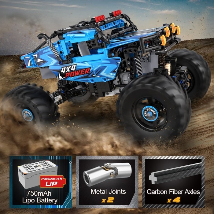 Конструктор радиоуправляемый «Монстртрак», 699 деталей Конструктор радиоуправляемый «Монстртрак», 699 деталей